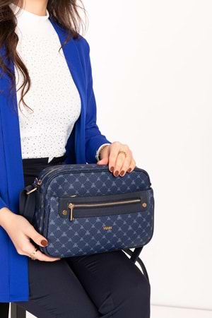 Gondol Kadın Çapraz Sade Şık Günlük Çanta ysm.1682 - Laci Yazı - TEK EBAT