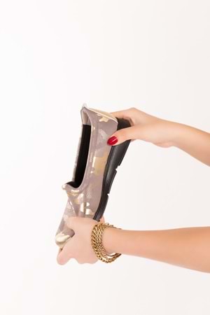 Gondol Günlük Rahat Hafif Üzeri Strecli Günlük Ayakkabı vdt.111 - Vizon - 38