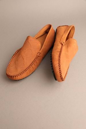 Gondol Erkek Hakiki Deri Klasik Loafer Taba 41 ttx.267