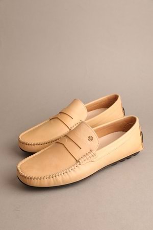 Gondol Erkek Hakiki Deri Klasik Loafer Camel 41 ttx.20186