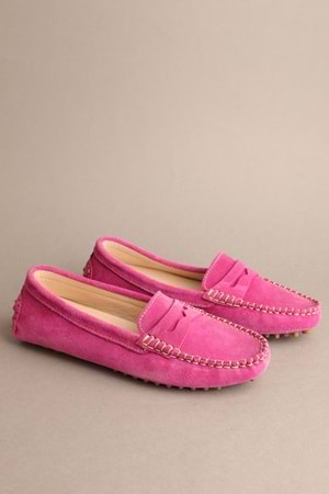 Gondol Kadın Hakiki Deri Klasik Loafer Mürdüm 37 ttx.704
