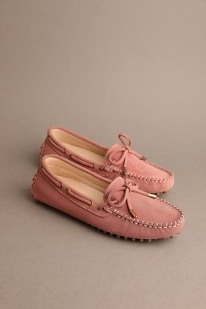Gondol Kadın Hakiki Deri Klasik Loafer Gül Kurusu 37 ttx.715
