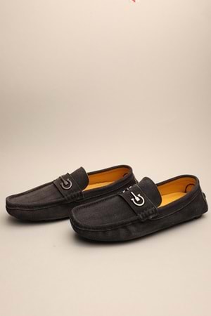 Gondol Erkek Hakiki Deri Klasik Loafer Siyah 42 ttx.638