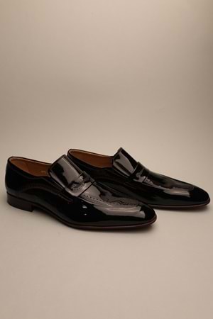 Gondol Erkek Hakiki Deri Klasik Siyah 41 ttx.126