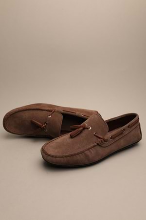 Gondol Erkek Hakiki Deri Klasik Loafer Vizon 41 ttx.661