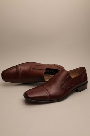 Gondol Erkek Hakiki Deri Klasik Kahverengi 41 ttx.128