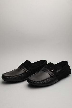 Gondol Erkek Hakiki Deri Klasik Loafer Siyah 42 ttx.60125