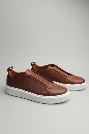 Gondol Erkek Hakiki Deri Klasik Casual Taba 40 ttx.520