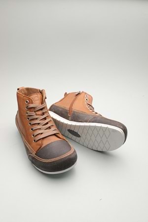 Gondol Hakiki Deri Günlük Hafif Günlük Bot zx.1140 - Taba - 37