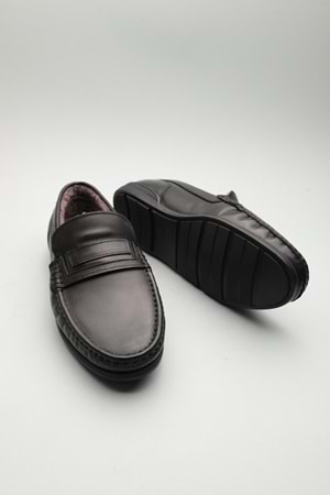 Gondol Erkek Hakiki Deri Klasik Loafer Siyah 42 ttx.60199