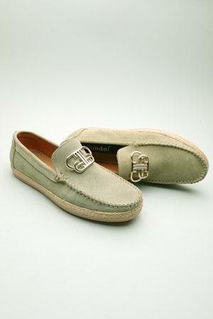 Gondol Erkek Hakiki Deri Klasik Loafer Mint 41 ttx.601116