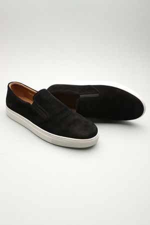 Gondol Erkek Hakiki Deri Klasik Loafer Siyah Süet 41 ttx.601119