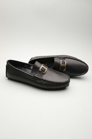 Gondol Erkek Hakiki Deri Klasik Loafer Siyah 41 ttx.601128