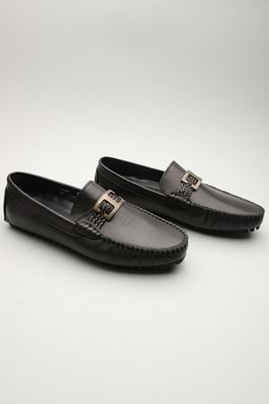 Gondol Erkek Hakiki Deri Klasik Loafer Siyah 41 ttx.601128