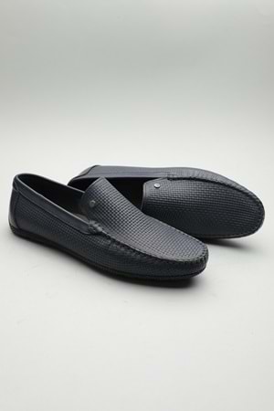 Gondol Erkek Hakiki Deri Klasik Loafer Lacivert 41 ttx.601159