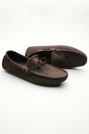 Gondol Erkek Hakiki Deri Klasik Loafer Kahverengi 42 ttx.601180