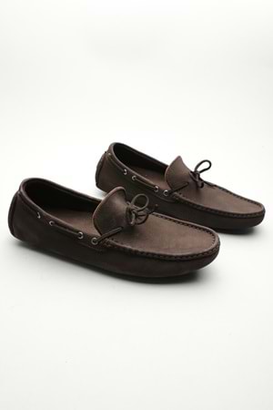 Gondol Erkek Hakiki Deri Klasik Loafer Kahverengi 42 ttx.601180