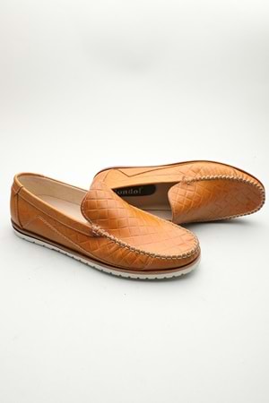 Gondol Erkek Hakiki Deri Klasik Loafer Camel 42 ttx.601184