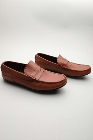 Gondol Erkek Hakiki Deri Klasik Loafer Taba 41 ttx.601198