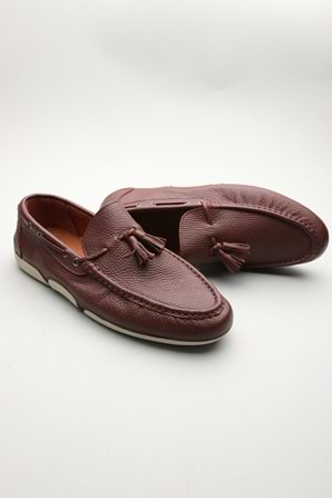 Gondol Erkek Hakiki Deri Klasik Loafer Kahverengi 45 ttx.601195
