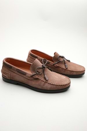 Gondol Erkek Hakiki Deri Klasik Loafer Vizon 41 ttx.601204