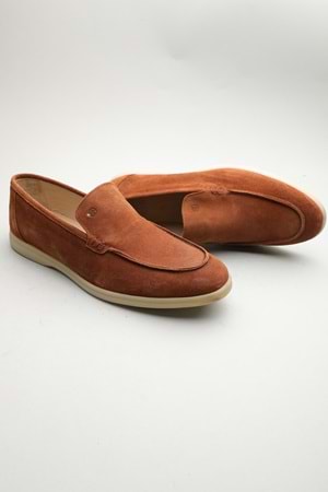 Gondol Erkek Hakiki Deri Klasik Loafer Taba 45 ttx.601212