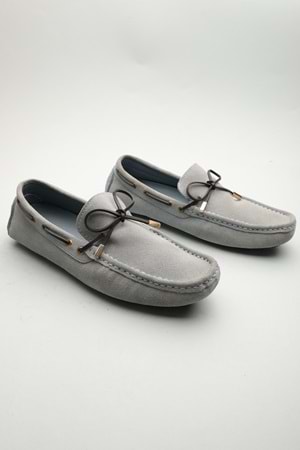 Gondol Erkek Hakiki Deri Klasik Loafer Buz Mavi 41 ttx.601214