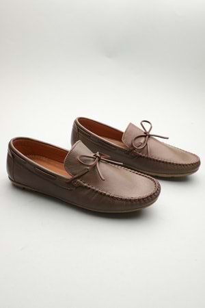 Gondol Erkek Hakiki Deri Klasik Loafer Kahverengi 41 ttx.601220