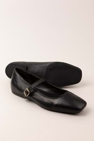 Gondol Hakiki Deri Günlük Klasik Tek Bant Babet Ln.4410 - Siyah - 37