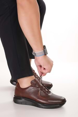 Gondol Erkek Hafif Rahat Taban Günlük Ayakkabı af.3659 - Kahverengi - 40