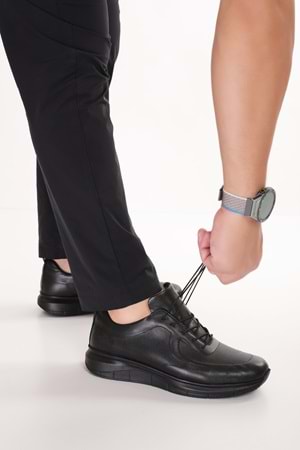 Gondol Erkek Hafif Rahat Taban Günlük Ayakkabı af.3659 - Siyah - 40