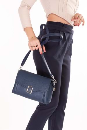 Gondol Kadın Günlük Küçük Omuz Çantası vp.732 - Lacivert - TEK EBAT