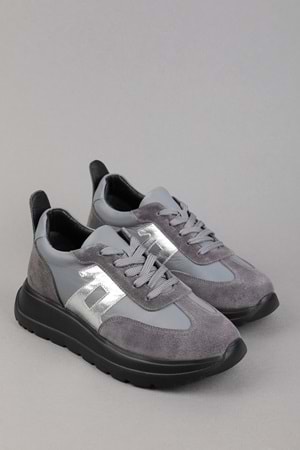 Gondol Içi Dışı Hakiki Deri Anatomik Taban Hafif Spor Ayakkabı ars.509 - Gri - 36