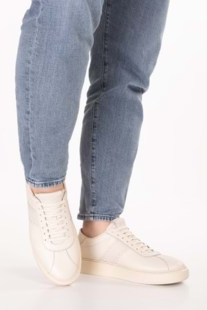 Gondol Içi Dışı Hakiki Deri Günlük Rahat Ayakkabı mals.348 - Bej - 39