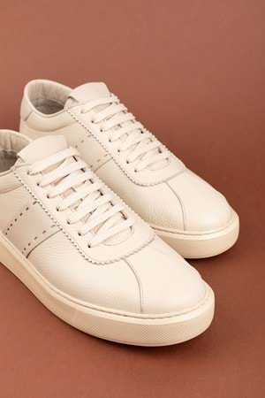 Gondol Içi Dışı Hakiki Deri Günlük Rahat Ayakkabı mals.348 - Bej - 42