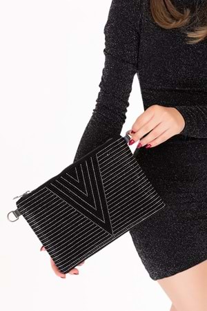 Gondol Kadın Klasik Küçük Portföy Çanta ald.839 - Siyah - TEK EBAT