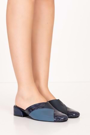 Gondol Hakiki Deri Şık Topuklu Ev Teliği özl.45 - Laci Kombin - 37