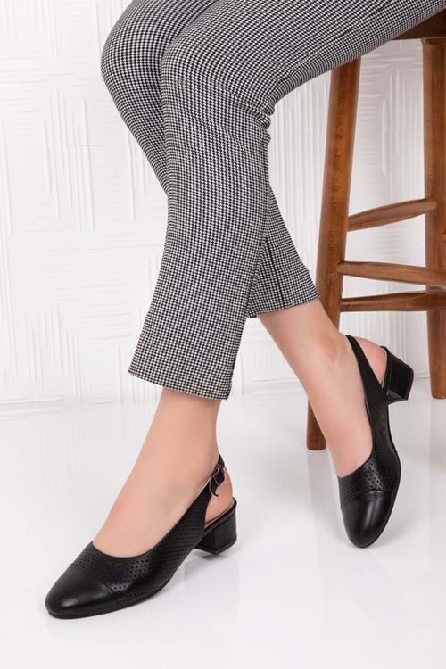 Gondol Hakiki Deri Yumuşak Dokulu Günlük Ayakkabı Siyah 40 vdt.37