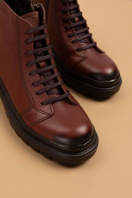 Gondol Erkek Hakiki Deri Günlük Bot src.342 - Taba - 40