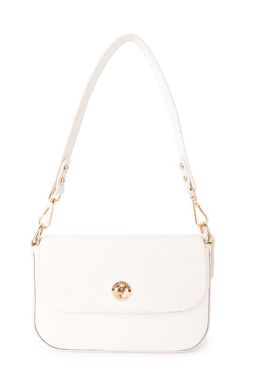 Gondol Kadın Günlük El ve Çapraz Omuz Çantası gp.1439 - Beyaz