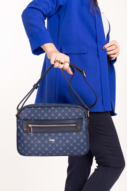 Gondol Kadın Çapraz Sade Şık Günlük Çanta ysm.1682 - Laci Yazı - TEK EBAT