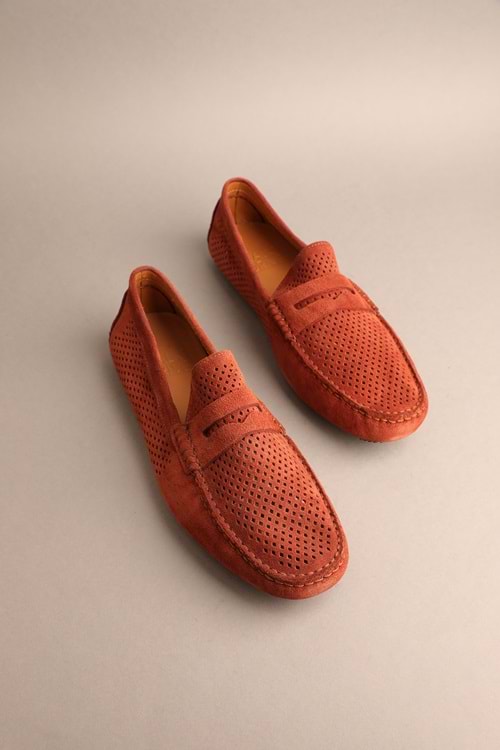Gondol Erkek Hakiki Deri Klasik Loafer Kahverengi 42 ttx.238