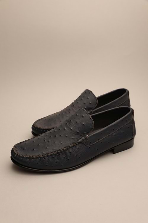 Gondol Erkek Hakiki Deri Klasik Lacivert 41 ttx.137