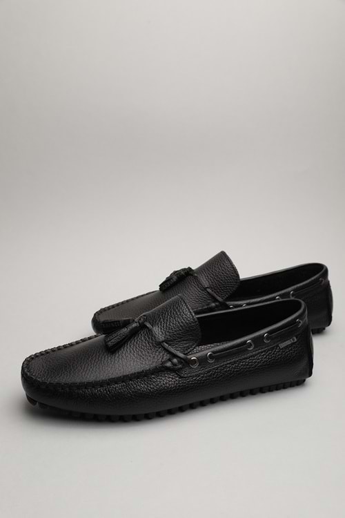 Gondol Erkek Hakiki Deri Klasik Loafer Siyah 41 ttx.695