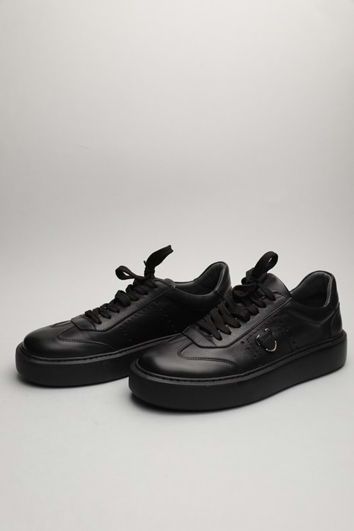 Gondol Kadın Hakiki Deri Klasik Casual Siyah 40 ttx.802.