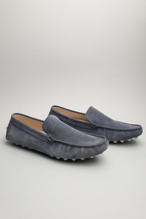 Gondol Erkek Hakiki Deri Klasik Loafer Antrasit 42 ttx.60140