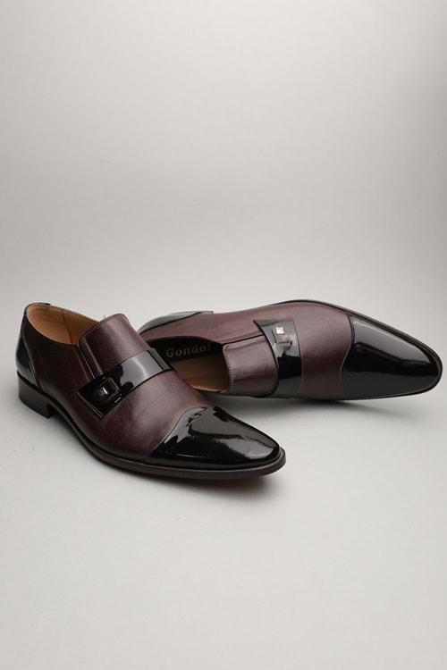 Gondol Erkek Hakiki Deri Klasik Kahverengi 44 ttx.161