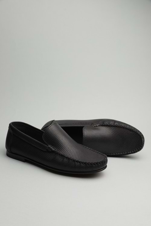 Gondol Erkek Hakiki Deri Klasik Loafer Siyah 42 ttx.60189