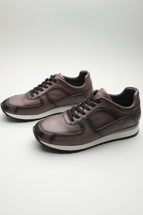 Gondol Erkek Hakiki Deri Klasik Casual Gri 39 ttx.523