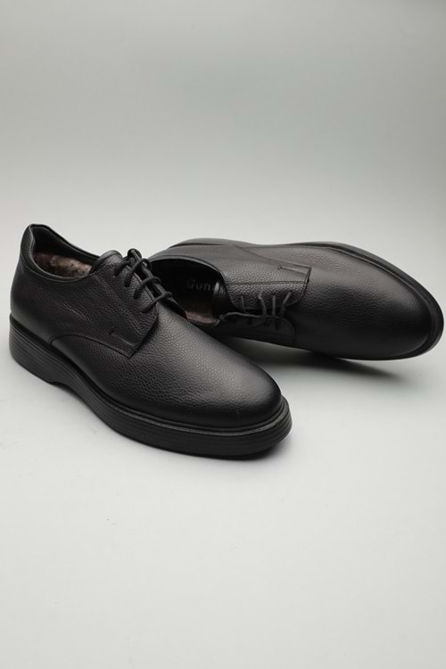 Gondol Erkek Hakiki Deri Klasik Casual Siyah 42 ttx.526